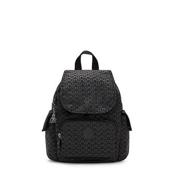 Kipling City Pack Mini Classic Printed Backpacks Signature Embossed | CA 1483VR